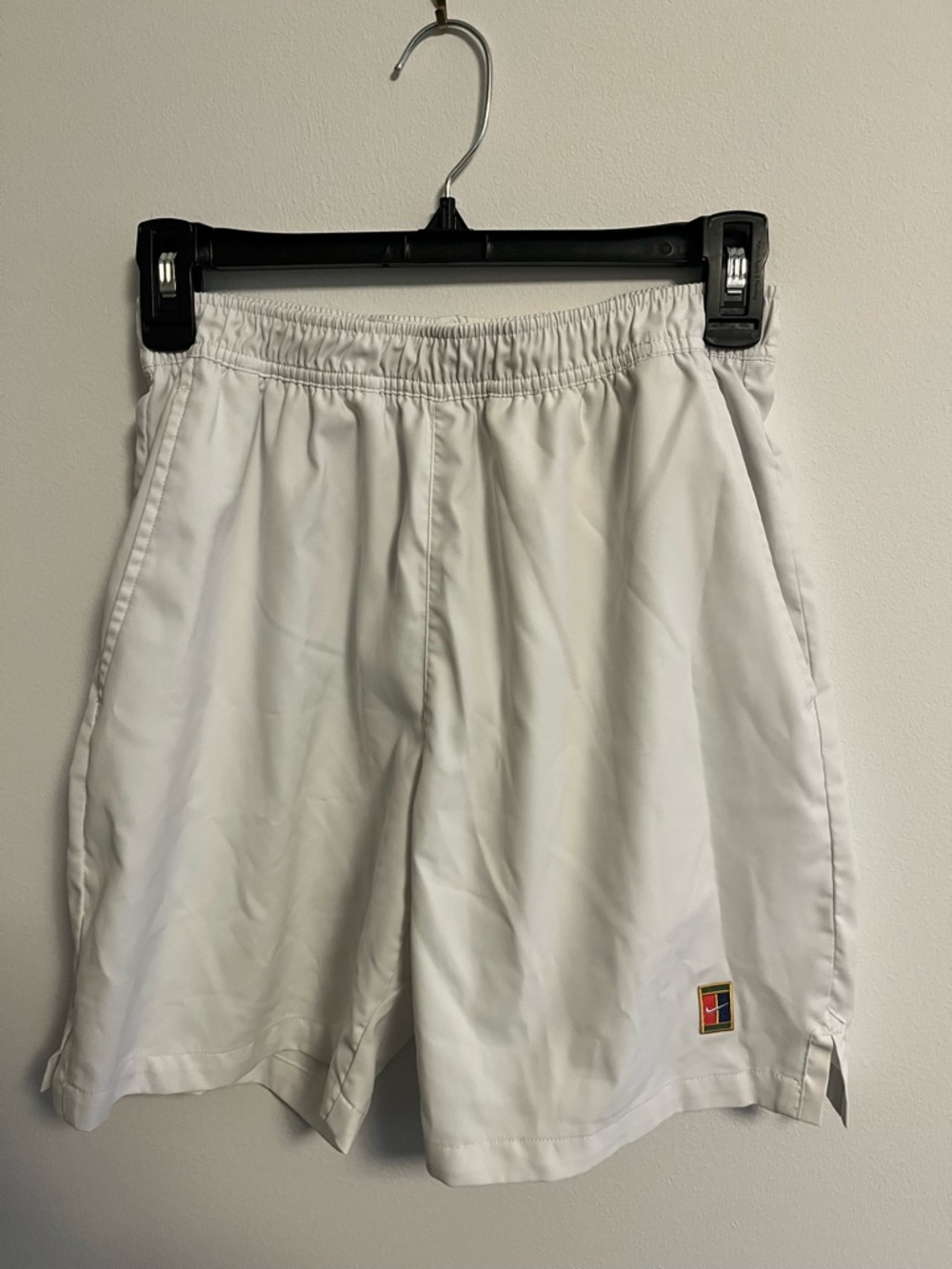 Nike Men's Dry Fit White Athletic Shorts